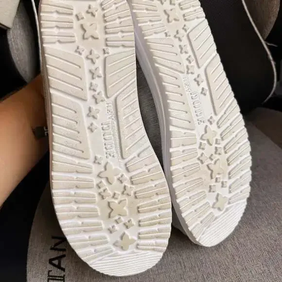 Hey Dude Men's Wally Linen Iron Slip-On Shoes - Picture 3 of 4